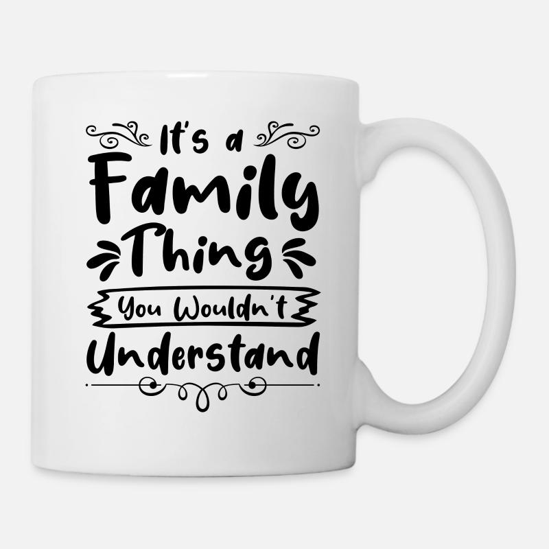 C’est une affaire de famille - Mug blanc - blanc