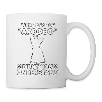Yorkshire Terrier Dogs Fan Drôle Yorki Dicton - Mug blanc - blanc - Droite