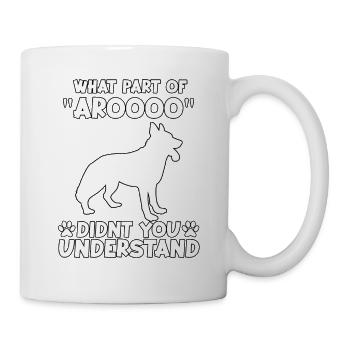 Berger Fan Chiens Drôle Chien de Berger Gassi - Mug blanc - blanc - Droite