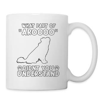 Australian Shepherd Saying Aussie Dog Owners - Mug - white - Right
