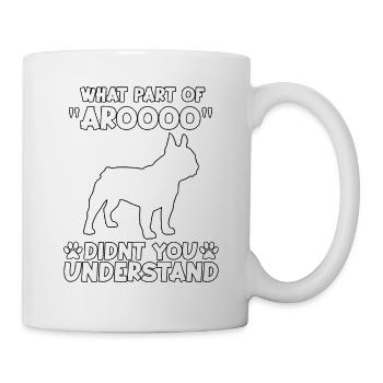 Cute Frenchie Owner French Bulldogs - Mug - white - Right