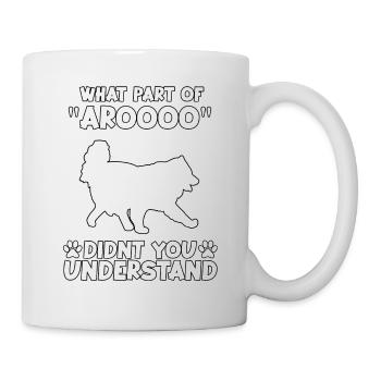 Cute Samoyed Saying Samoyed Dog Owner - Mug - white - Right