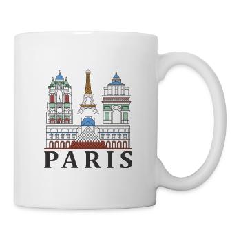 Paris - Tasse - Weiß - Rechts