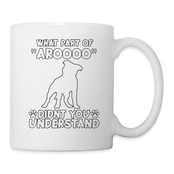 Cute Pitbull Owner Gassi Motif Funny Pitbull - Mug - white - Right