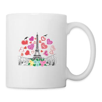 Paris - Tasse - Weiß - Rechts