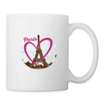 Paris - Tasse - Weiß - Rechts