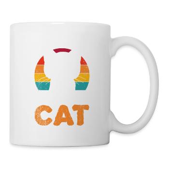 Funny Cat Daddy Design For All Cat Daddies - Mug - white - Right