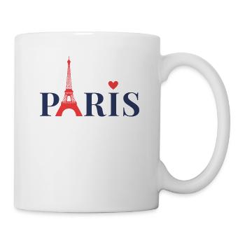 Paris - Tasse - Weiß - Rechts