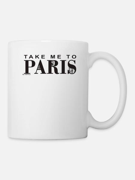 Paris - Tasse - Weiß