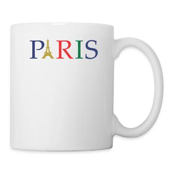 Paris - Tasse - Weiß - Rechts