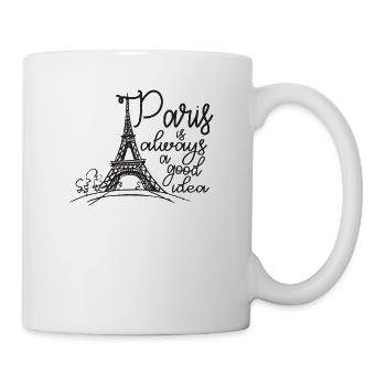 Paris - Tasse - Weiß - Rechts
