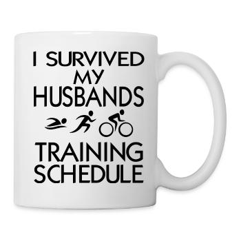 Triathlon Natation Vélo Run Marathon - Mug blanc - blanc - Droite
