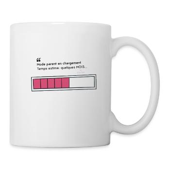 Mode parent - Mug blanc - blanc - Droite