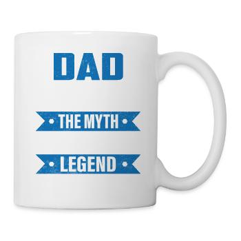 Dad The Man The Myth The RC Car Legend Model Car - Mug - white - Right