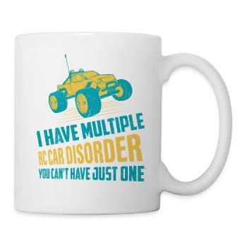 J’ai plusieurs RC Car Disorder Télécommande - Mug blanc - blanc - Droite