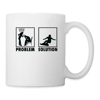 Snowboarding Snowboarder Athletes Statement - Mug - white - Right