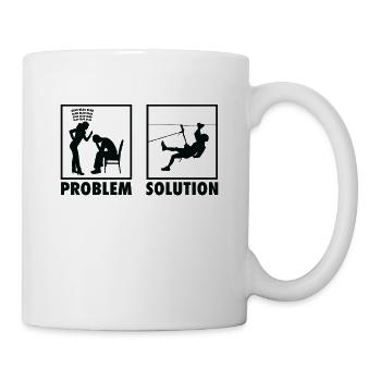 Déclaration des alpinistes alpinistes - Mug blanc - blanc - Droite