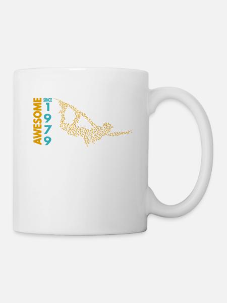 Awesome since 1979. Wakeboard Lifestyle - Tasse - Weiß