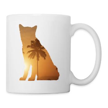 Sommerstrand - Akita - Tasse - Weiß - Rechts