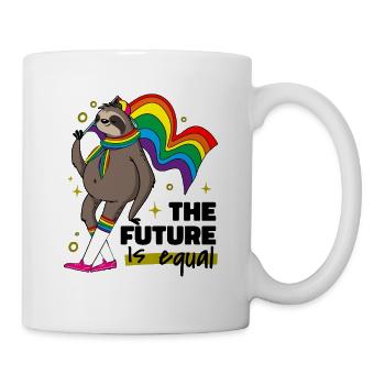 The Future is equal - Mug - white - Right