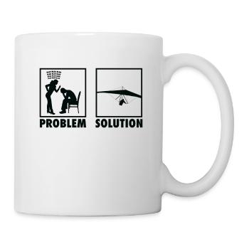 Paragliding Paragliders Statement Problem - Tasse - Weiß - Rechts