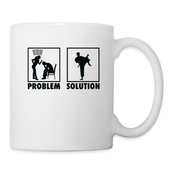 Karaté Pratiquants de Karaté Karatéka Déclaration - Mug blanc - blanc - Droite