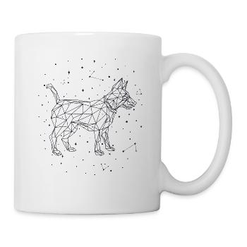Sternbild Dog Constellation Dog Mom Dogfather Dog - Mug - white - Right