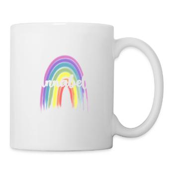 ANNABELLE Rainbow Cursive - Tasse - Weiß - Rechts