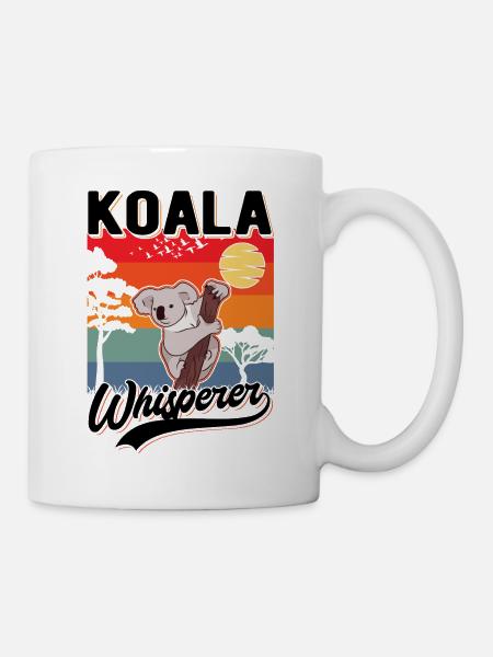 Koala Flüsterer Koala Whisperer Koalabär - Tasse - Weiß