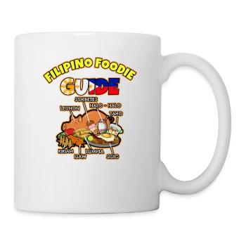 Philippinen Filipino Essen Gerichte I Geschenk - Tasse - Weiß - Rechts