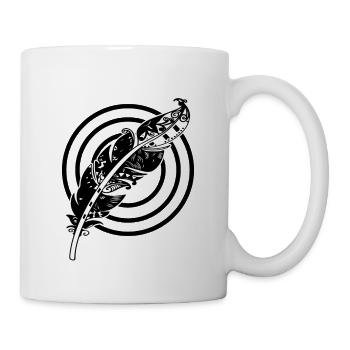 Rebondir - Mug blanc - blanc - Droite