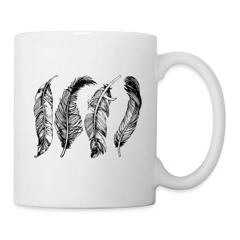 Rebondir - Mug blanc - blanc - Droite