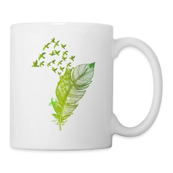 Rebondir - Mug blanc - blanc - Droite