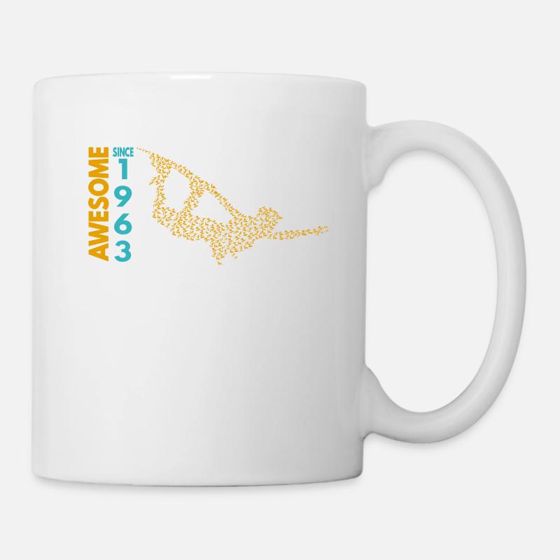 Awesome since 1963. Wakeboard Lifestyle - Tasse - Weiß