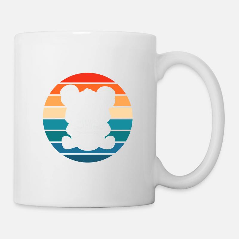 Koala Baby Retro Australia Marsupial - Mug - white