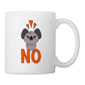 Before you ask me No! Koala Bear Koala Humor - Mug - white - Right