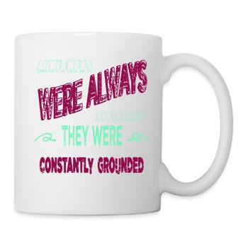 electricians gift caution statement devices - Tasse - Weiß - Rechts