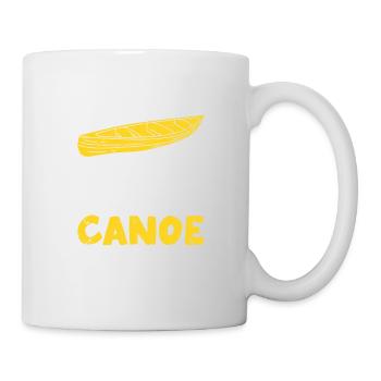 Lustig Camping Kanufahren Kajakfahren Niemand mag - Tasse - Weiß - Rechts