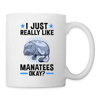 I like manatees Marine mammal Manatee - Mug - white - Right