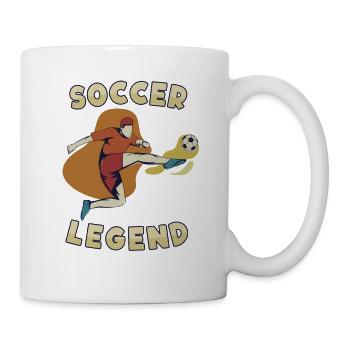 Soccer Legend Futbol Fußball Goal Keeper Trainer - Mug - white - Right