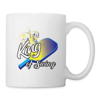 Outdoor Gartenspiel Lustiges Pickleball Design mit - Tasse - Weiß - Rechts