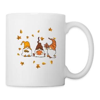 Gnomes I Pumpkin I Autumn Thanksgiving - Mug - white - Right