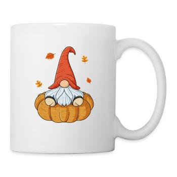 Gnomes I Pumpkin I Autumn Thanksgiving - Mug - white - Right