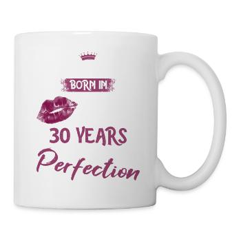 30ème anniversaire 30 ans de perfection Princesse 1993 - Mug blanc - blanc - Droite