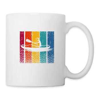 Kayaking makes me wet Funny Kayak Wild - Mug - white - Right