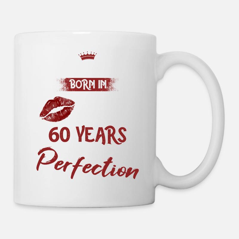 60. Geburtstag 60 Jahre Perfektion Prinzessin 1963 - Tasse - Weiß