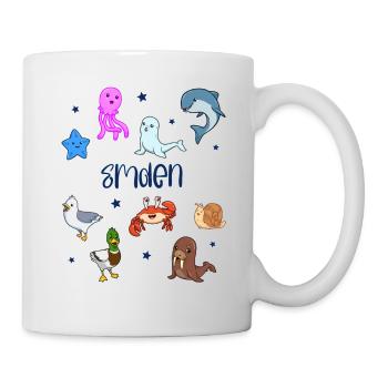 Süße Tiere in Emden - Tasse - Weiß - Rechts