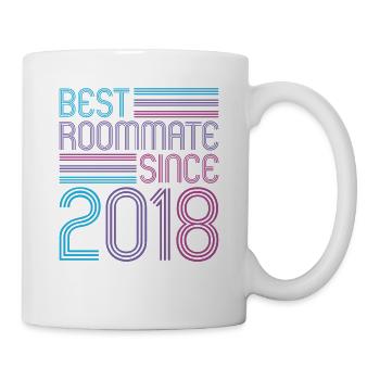 Best roommate since 2018 love your roomates - Mug - white - Right