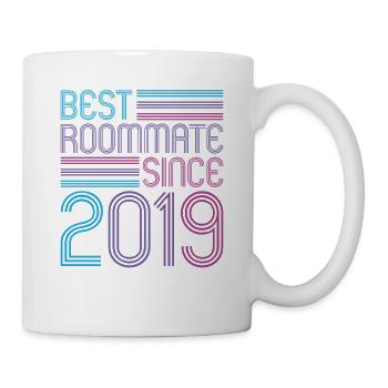 Best roommate since 2019 love your roomates - Mug - white - Right
