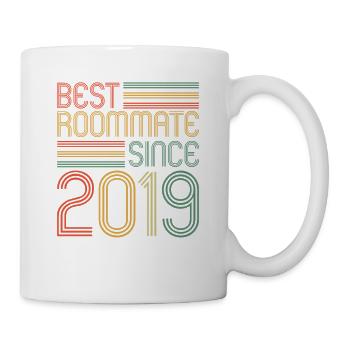 Best roommate since 2019 love your roomates - Mug - white - Right